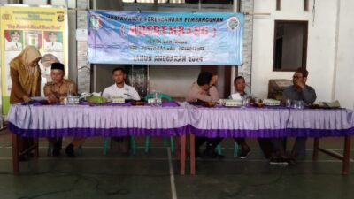 Musrenbang Pekon Banyumas Telah Dilaksanakan Berlangsung Hikmat