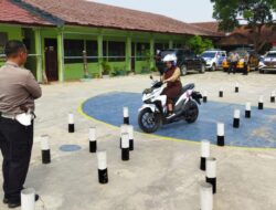 Safety Riding Meriahkan Program Jumat Curhat Kapolres Pringsewu