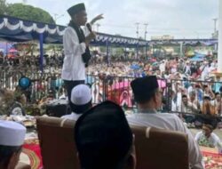 Ribuan Warga Empat Lawang Hadiri Tausyiah Ustat Abdul Somad 