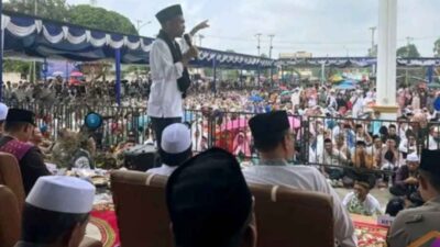 Ribuan Warga Empat Lawang Hadiri Tausyiah Ustat Abdul Somad 