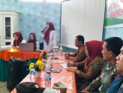 Lokakarya Tri Bulanan Lintas Sektor UPTD Puskesmas Muara Belida 