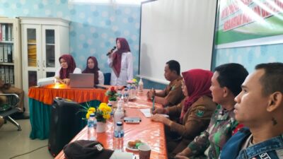 Lokakarya Tri Bulanan Lintas Sektor UPTD Puskesmas Muara Belida 