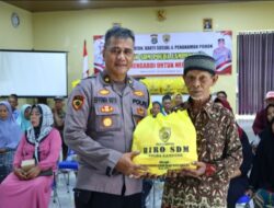 Kami Ucapkan Terima Kasih, Polres Pringsewu Adakan Giat Bakti Kesehatan