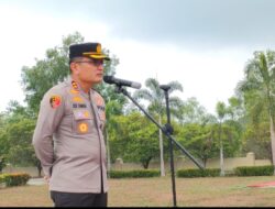 Kapolres Bangka Barat Minta Personel Jaga Netralitas  Hadapi Pemilu 