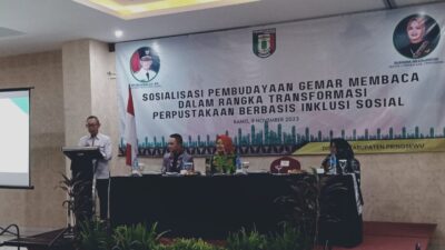 Berbasis Inklusi Sosial, Pemkab Pringsewu Sosialisasi Pembudayaan Gemar Membaca