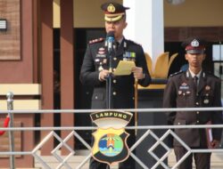Kapolres Pringsewu Ajak Masyarakat Neladani Semangat Para Pahlawan