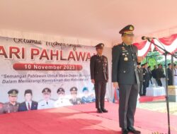 Kapolres Bangka Barat Pimpin Upacara Peringatan Hari Pahlawan Ke- 78