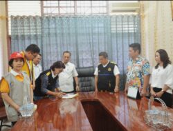 Bantuan 50 Tabung Oksigen dari Rotary Club Lampung Untuk Lamteng Diterima