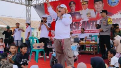 Sukses Bung RD75 Ciptakan Kampung Anti Narkoba di Desa Muktiwari 
