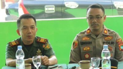 Pererat Silaturrahmi, Kapolsek Belinyu Kunjungi Kantor Koramil 413-02