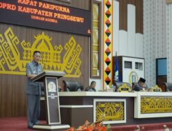 Pj. Bupati Pringsewu Sampaikan RAPBD 2024