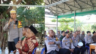 Ciptakan Situasi Kamtibmas Aman, Kapolres Ogan Ilir Pimpin Giat Silaturahmi
