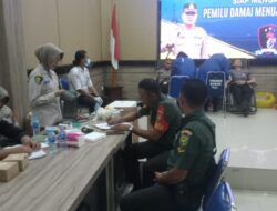 Sambut HUT Polairud Ke-73, Satpolairud Polres Bangka Barat Gelar Donor Darah