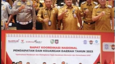 Pj Walikota H. Trisko Defriyansa Hadiri Rakornas Pendapatan dan Keuangan Daerah Tahun 2023 di Palembang