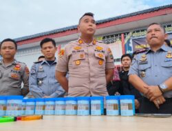 Polsek Mentok Lakukan Pemeriksaan Kamar Tahanan LP Kelas II Mentok