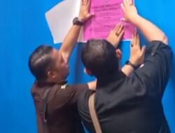 Tim Jaksa Eksekutor Lakukan Sita Eksekusib Aset Terpidana Abdul Syukur Alias Budi