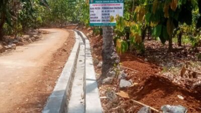 Bermanfaat, Pembagunan Dana Desa Tahap I, II dan III Tahun 2023 Pekon Sinar Mulya 100% Rampung