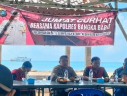 Giat Jumat Curhat, Polres Bangka Barat Berikan Ruang Bagi Masyarakat