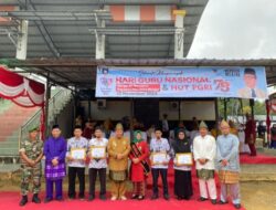 Wakapolres Bangka Barat Hadiri Upacara Hari Guru Nasional dan Hut PGRI Ke 78