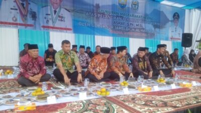 Masyarakat Kerinci Syukuran, Gubernur Hadiri Pelantikan PJ Bupati