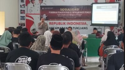 Polsek Jajaran Polres Loteng Bersama KPU Laksanakan Sosialisasi Serentak Pemilu Tingkat Kecamatan