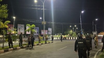 Jamin Kondusifitas Jelang Pemilu, Polres Sumbawa Gelar Patroli KRYD Libatkan 3 Pilar Kamtibmas