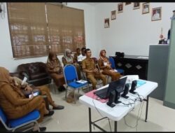 Zoom Meeting,TPID Lamsel Ikuti Rapat Kordinasi Pengendalian Inflasi Daerah