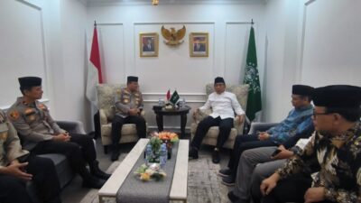 Kunjungan Kepala Operasi NCS Polri, Gus Yahya Nilai Polri Berhasil Jaga Ketentraman Jelang Pemilu