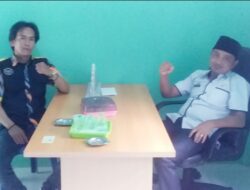 Bangun Sinergitas, Bendahara LSM GMBI Distrik Pesibar Silaturahmi ke Balai Pekon Pagar Dalam
