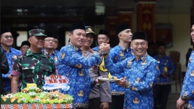 Pemkab Lambar Gelar Upacara Peringati HUT Kopri Ke-52