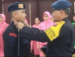 Satbrimob Polda Kalteng Adakan Sertijab Wadanden Gegana