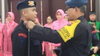 Satbrimob Polda Kalteng Adakan Sertijab Wadanden Gegana