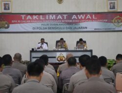 Kapolda Bengkulu Pimpin Taklimat Awal BPK RI