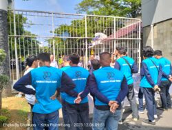 Lembaga PST Unjuk Rasa Terkait Dugaan Tipidkor Dan KKN Di Dinas PUPR Kota Palembang