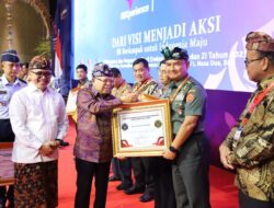 Korem 044/Gapo Menjadi Instansi Peraih Zona Integritas Menuju Predikat WBK Dan  WBBM Tahun 2023