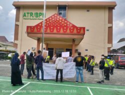 Sundan Wijaya: Aksi Damai Di Kantor ATR/BPN Kanwil Sumsel Adalah Menindaklanjuti Perintah BPN Pusat Tahun 2008