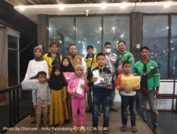 Anak Driver Ojol Berprestasi Dapat Bantuan Beasiswa Dari Abdullah Taufik Caleg DPRD Provinsi Sumsel