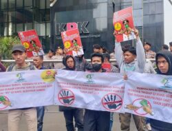 Lentera Hijau Sriwijaya Sambangi KPK RI Laporkan Mantan Wakil Gubernur Sumsel Inisial MY 