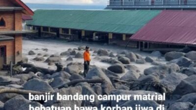 Humbahas Berduka, Diduga 11 Orang Hilang Tertimbun Lumpur dan Bebatuan