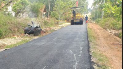 Cepat Seperti Kilat, Proyek Latasir Dusun III Pekon Keputran Rampung “Warga Ucapkan Terimakasih”