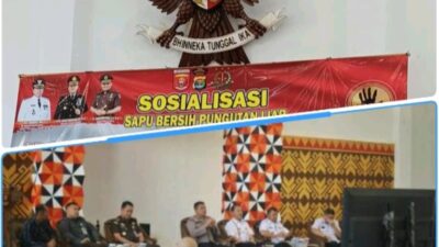 Lancar, Melalui Inspektorat Pemerintah Kabupaten Lampung Barat Sosialisasi Sapu Bersih Pungli