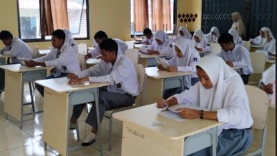 Sebanyak 439 Siswa SMAN 1 Simpang Rimba Sukses Ikuti Penilaian Akhir Semester