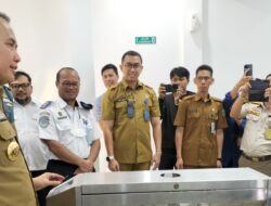 Pj.Gubernur Sumsel Resmikan Renovasi Gedung Terminal Penumpang Pelabuhan Boom Baru PT. Pelni (Persero) Regional 2 Palembang