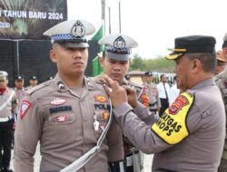 Polres Pringsewu Gelar Apel Pasukan Operasi Lilin 2023