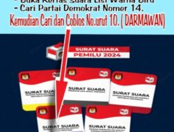 DARMAWAN Caleg DPRD Provinsi Lampung Nomor Urut 10 dari Partai Demorkat : Ayo Pilih Wakil Rakyat dengan Mata Hati Bukan Mata Uang
