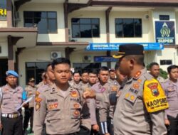 Polres Wonogiri Gelar Gaktiplin Personil Ops Mantab Brata 2024 dan Ops Lilin 2023