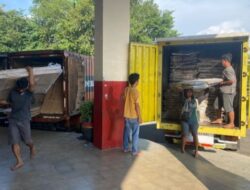 Polres Wonogiri Kawal Distribusi Logistik Kotak Suara Pemilu