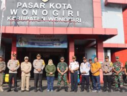 Bersama Forkopimda, Kapolres Wonogiri Tinjau Pengamanan