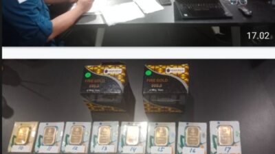 Diduga Hasil Tidak Sah, Tim Penyidik Sita 17 Keping Logam Mulia 1.700 Gram