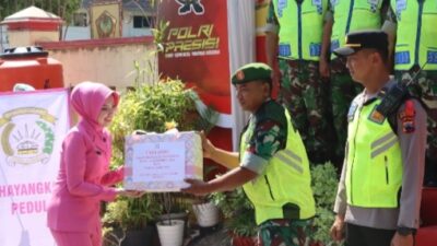 Tinjau Pos Pam Nataru, Kapolres Wonogiri: Personel Agar Tingkatkan Kewaspadaan